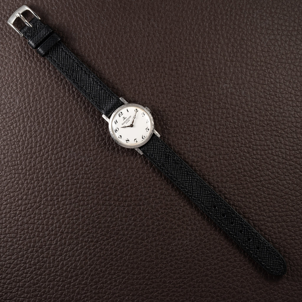 Jaeger-LeCoultre Club Breguet Numerals Hammered Steel Case Ref. 100305 From 1980s