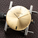 Jaeger LeCoultre Dress Watch Ultra thin Crosshair Dial 18K Yellow Gold Ref 1947