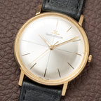 Jaeger-LeCoultre Dress Watch Crosshair Dial Ultra-Thin 18K Yellow Gold Ref. 2285 from 1950s