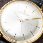 Jaeger-LeCoultre Dress Watch Crosshair Dial Ultra-Thin 18K Yellow Gold Ref. 2285 from 1950s