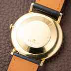 Jaeger-LeCoultre Dress Watch Crosshair Dial Ultra-Thin 18K Yellow Gold Ref. 2285 from 1950s