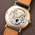 Jaeger-LeCoultre Dress Watch Crosshair Dial Ultra-Thin 18K Yellow Gold Ref. 2285 from 1950s