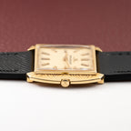 Jaeger-LeCoultre Hand-Engraved Dress Watch 18K Yellow Gold Cal. 818 from 1960s