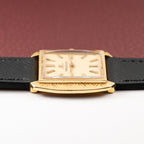 Jaeger-LeCoultre Hand-Engraved Dress Watch 18K Yellow Gold Cal. 818 from 1960s