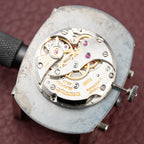 Jaeger-LeCoultre Tank Tonneau Jumbo Grey Roman Dial Ref. 9114.42 from 1970s