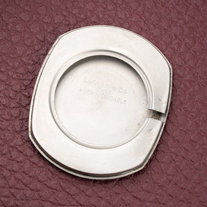 Jaeger-LeCoultre Tank Tonneau Jumbo Grey Roman Dial Ref. 9114.42 from 1970s