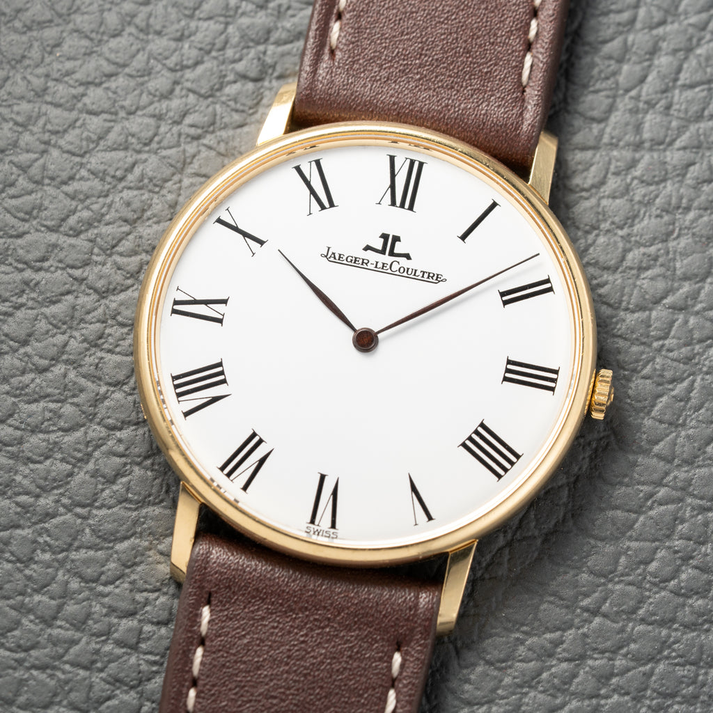 Jaeger LeCoultre Ultra Thin Roman Dial 18K Ref. 9226.21