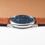 Jaeger LeCoultre Ellipse Blue Ultra-Thin Automatic Ref. 5002.42 from 1970s