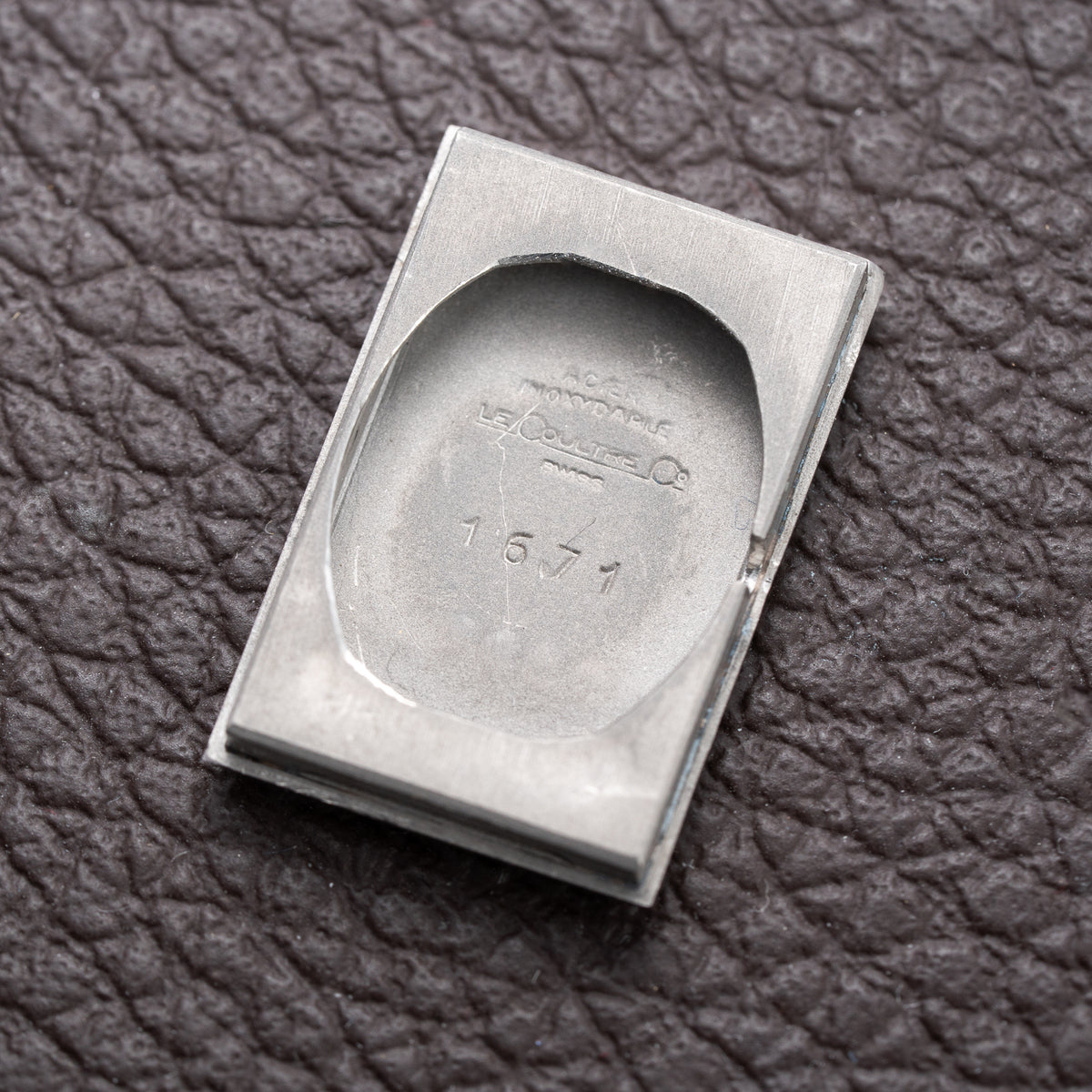 Jaeger-LeCoultre Étrier 'Hermès Paris' Stainless Steel Ref. 1671 From 1960s