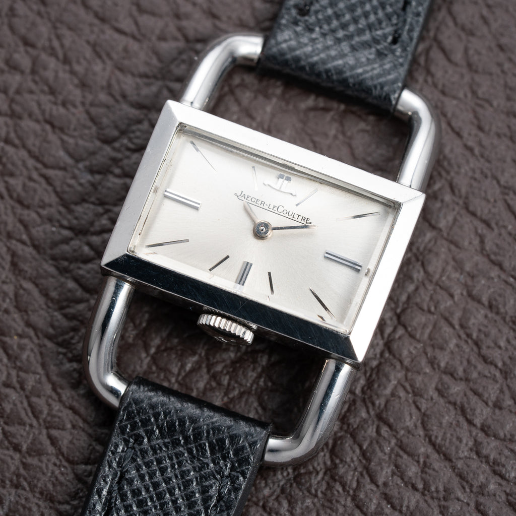 Jaeger-LeCoultre Étrier 'Hermès Paris' Stainless Steel Ref. 1671 From 1960s
