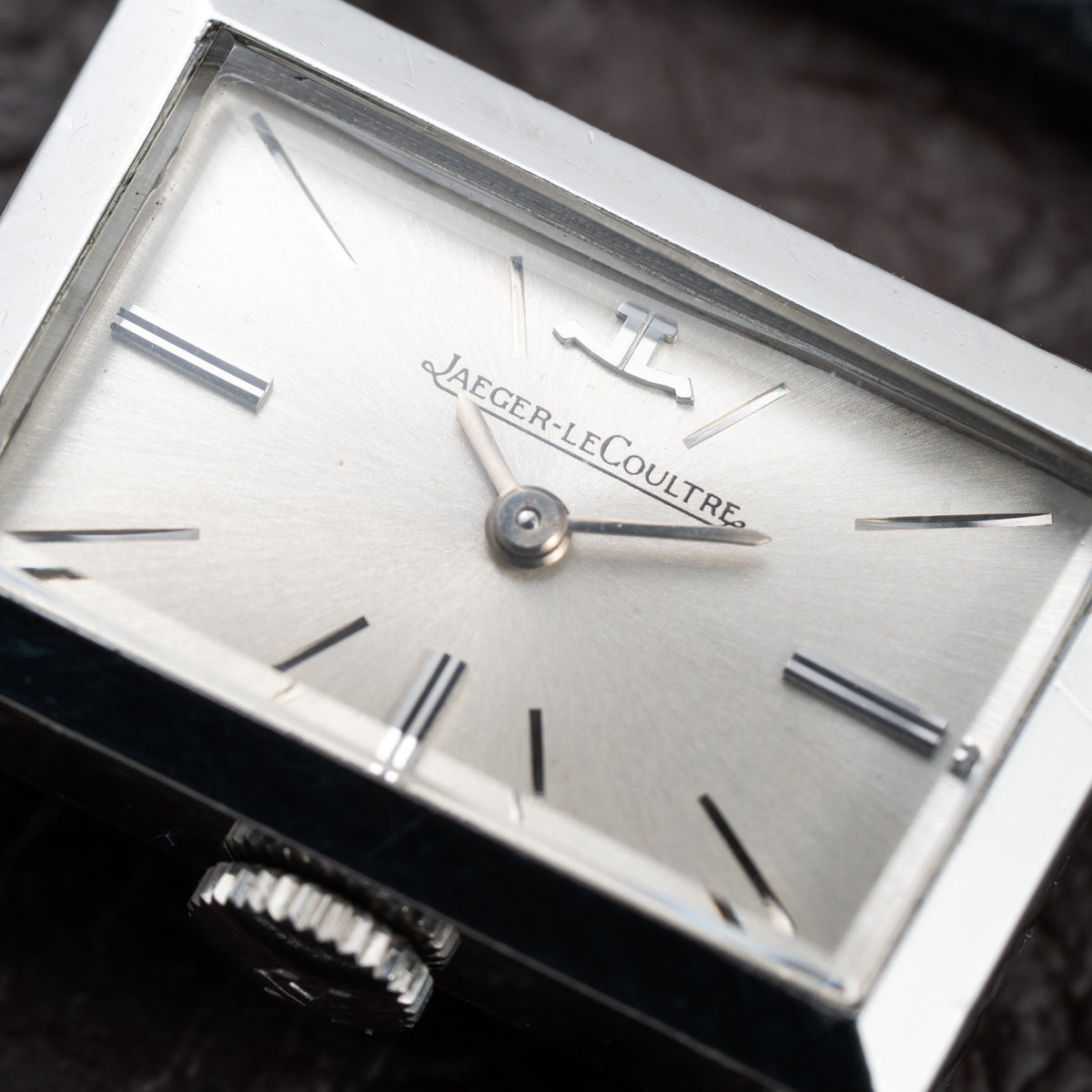 Jaeger-LeCoultre Étrier 'Hermès Paris' Stainless Steel Ref. 1671 From 1960s