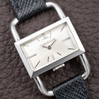 Jaeger-LeCoultre Étrier 'Hermès Paris' Stainless Steel Ref. 1671 From 1960s