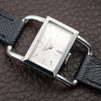 Jaeger-LeCoultre Étrier 'Hermès Paris' Stainless Steel Ref. 1671 From 1960s