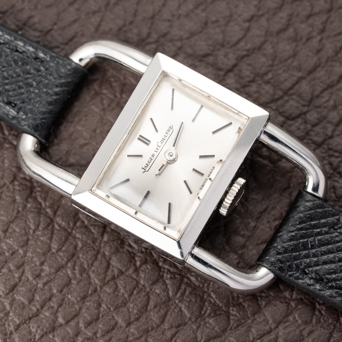 Jaeger-LeCoultre Etrier Stainless Steel Manual Wind Ref. 1670.42 from 1970s