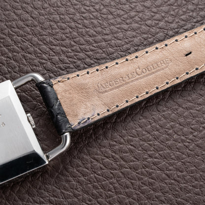 Jaeger-LeCoultre Etrier “Jumbo” Grey Two-Tone Roman Dial Ref. 9041.42 from 1970s