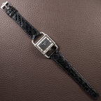 Jaeger-LeCoultre Etrier “Jumbo” Grey Two-Tone Roman Dial Ref. 9041.42 from 1970s