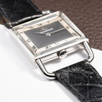 Jaeger-LeCoultre Etrier “Jumbo” Grey Two-Tone Roman Dial Ref. 9041.42 from 1970s
