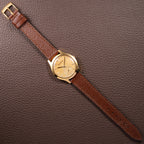 Jaeger-LeCoultre “Fabriqué Suisse” Dress Watch 18K Rose Gold French Case Cal. 469 Circa 1950s
