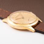 Jaeger-LeCoultre “Fabriqué Suisse” Dress Watch 18K Rose Gold French Case Cal. 469 Circa 1950s