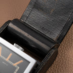 Jaeger LeCoultre Fabriqué en Suisse 8 Jours Travel Clock Black Dial 1940s