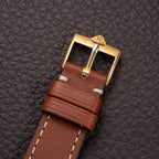 Jaeger LeCoultre Memovox Jumbo Automatic Speed Beat 18K Yellow Gold Ref 875 From 1970s