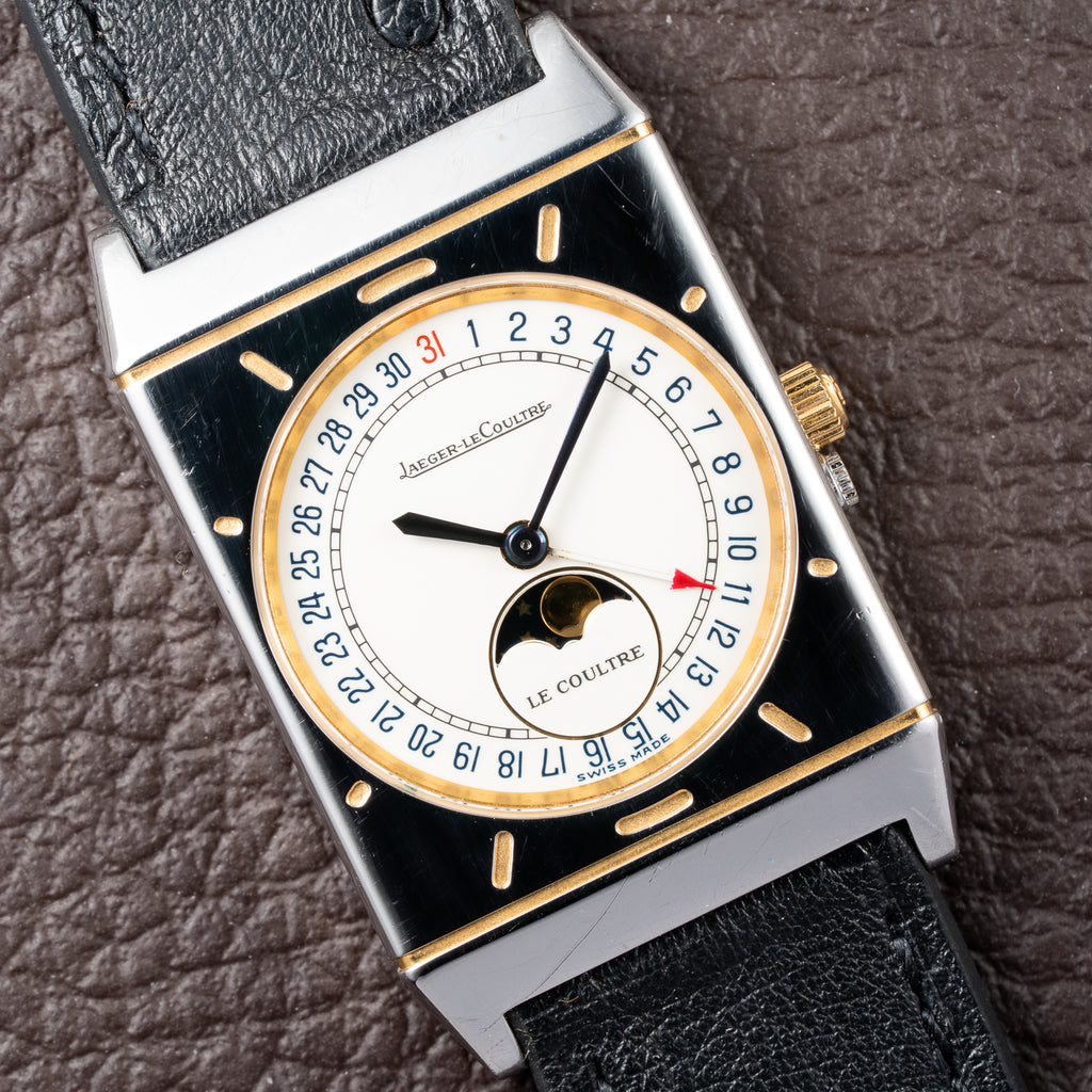 Jaeger-LeCoultre Moonphase Triple Calendar “LeCoultre” Quartz Ref. 400.6.20 from 1990s