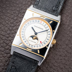Jaeger-LeCoultre Moonphase Triple Calendar “LeCoultre” Quartz Ref. 400.6.20 from 1990s