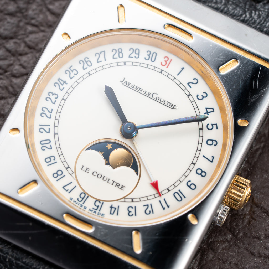 Jaeger-LeCoultre Moonphase Triple Calendar “LeCoultre” Quartz Ref. 400.6.20 from 1990s
