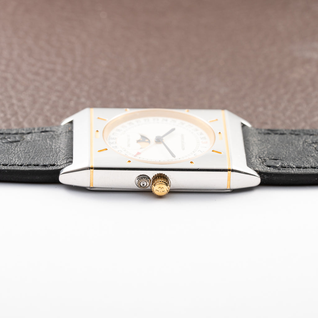 Jaeger-LeCoultre Moonphase Triple Calendar “LeCoultre” Quartz Ref. 400.6.20 from 1990s