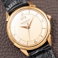 Jaeger-LeCoultre Powermatic Bumper Automatic French 18K Rosé Gold Breguet Numeral Dial from 1950s