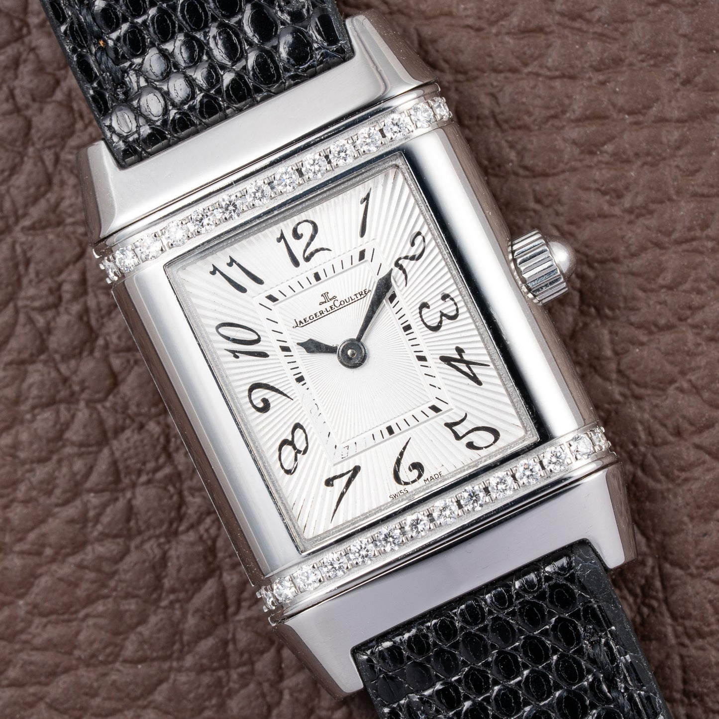 Jaeger-LeCoultre Reverso Lady Florale Factory Diamond Set Mechanical Ref. 265.8.86 from 2000s