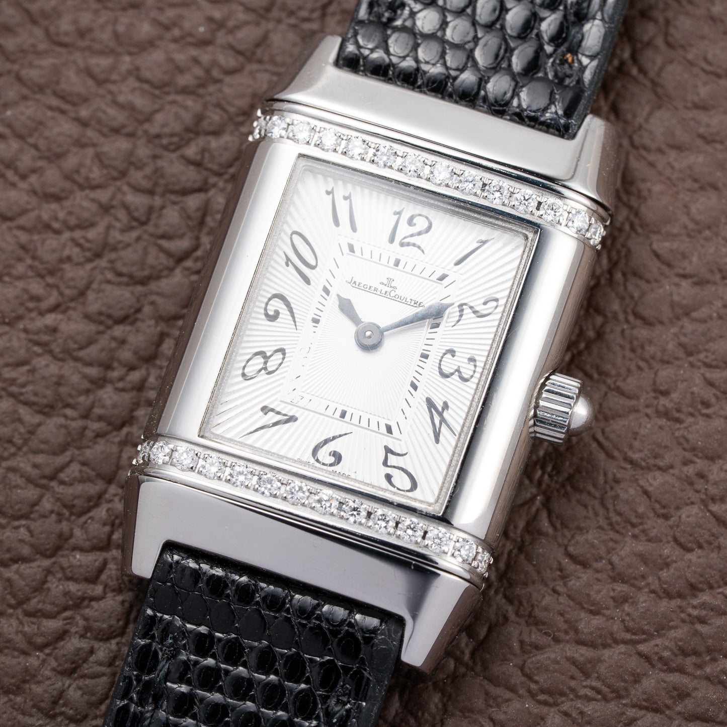 Jaeger-LeCoultre Reverso Lady Florale Factory Diamond Set Mechanical Ref. 265.8.86 from 2000s