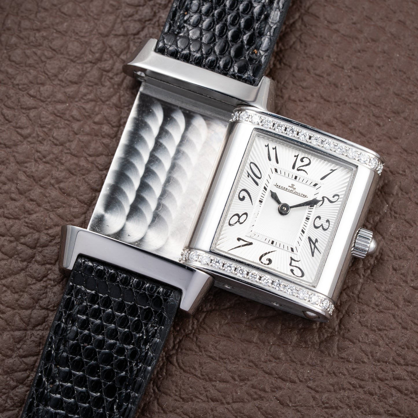 Jaeger-LeCoultre Reverso Lady Florale Factory Diamond Set Mechanical Ref. 265.8.86 from 2000s