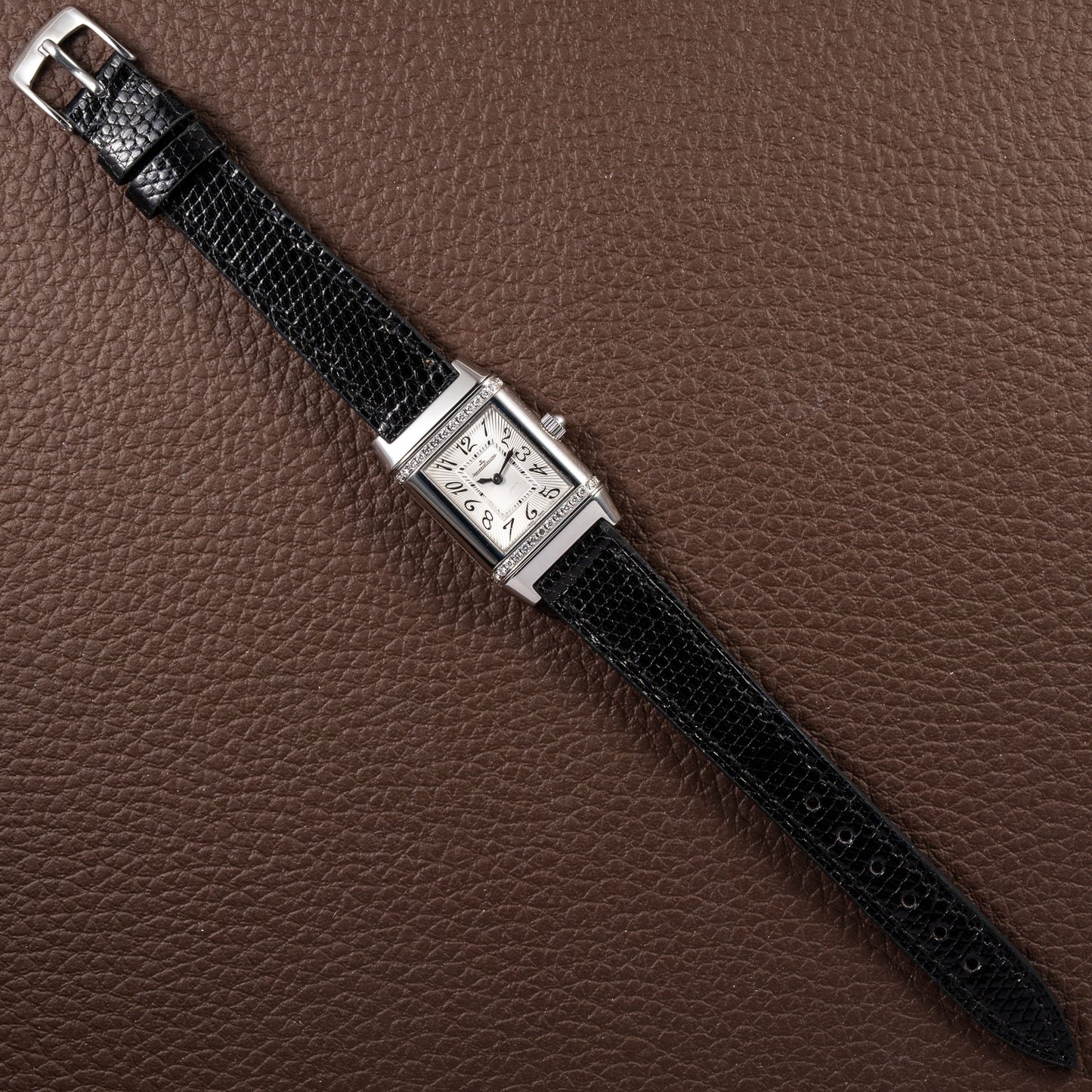 Jaeger-LeCoultre Reverso Lady Florale Factory Diamond Set Mechanical Ref. 265.8.86 from 2000s