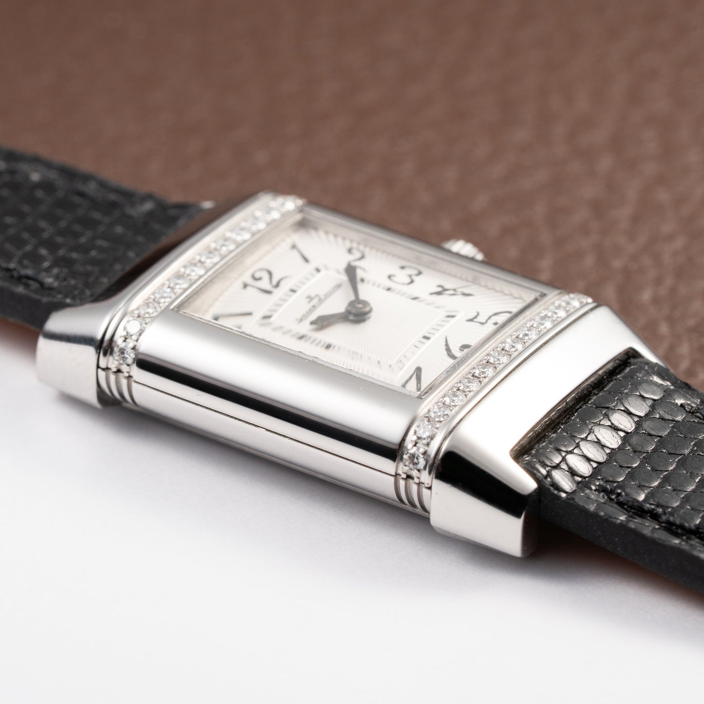 Jaeger-LeCoultre Reverso Lady Florale Factory Diamond Set Mechanical Ref. 265.8.86 from 2000s