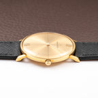 Jaeger LeCoultre Dress Watch Ultra thin Crosshair Dial 18K Yellow Gold Ref 1947
