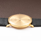 Jaeger LeCoultre Dress Watch Ultra thin Crosshair Dial 18K Yellow Gold Ref 1947