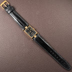 LeCoultre UniPlan Black Sector Dial 18K Yellow Gold from 1930s