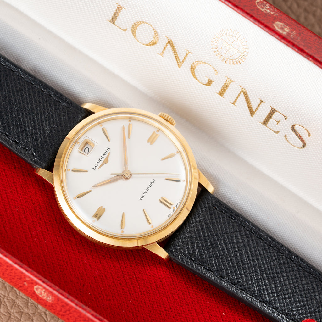 Longines Automatic Date 12 Ref. 7008 18k Yellow Gold from 1961