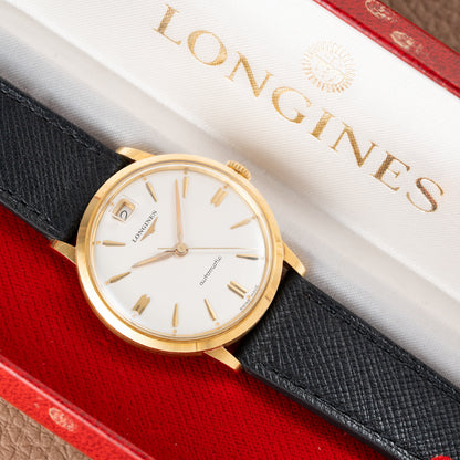 Longines Automatic Date 12 Ref. 7008 18k Yellow Gold from 1961