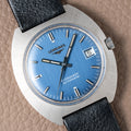 Longines Conquest Automatic Blue Dial NOS Ref. 1571 from 1970s