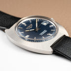 Longines Conquest Automatic Blue Dial NOS Ref. 1571 from 1970s