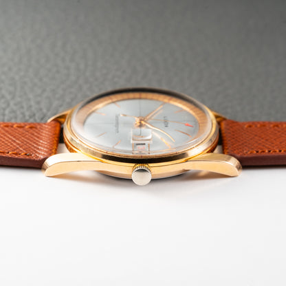Luxor Secondograph Seconde Mort Rare ‘Jumping Seconds’ with Cal. Chézard 7402