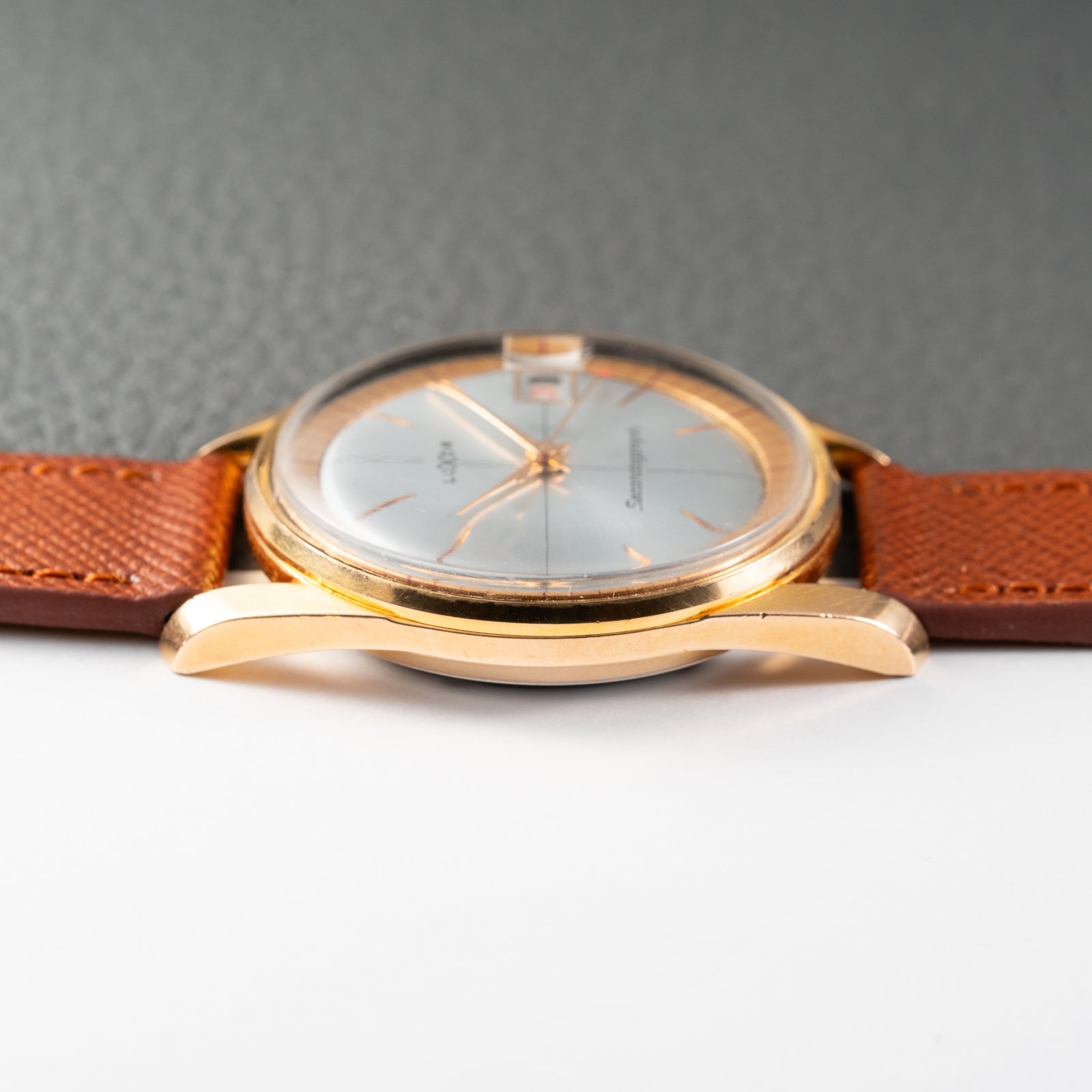 Luxor Secondograph Seconde Mort Rare ‘Jumping Seconds’ with Cal. Chézard 7402