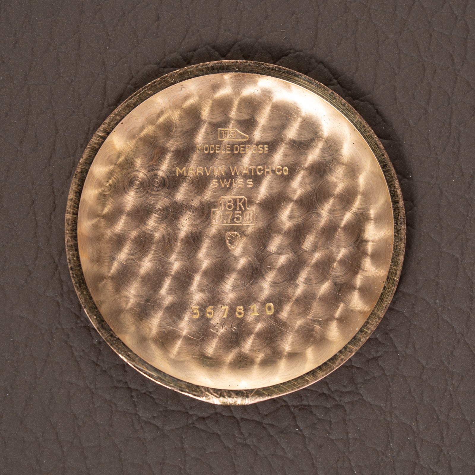 Marvin Valjoux 72c 18K Rosé Gold
