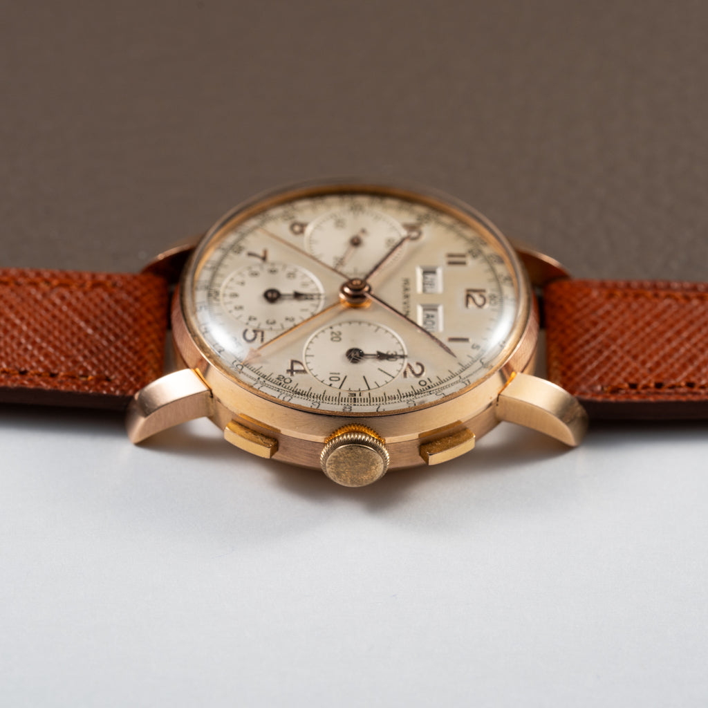 Marvin Valjoux 72c 18K Rosé Gold