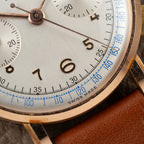 Mildia Valjoux 22 Chronograph Stepped Lugs