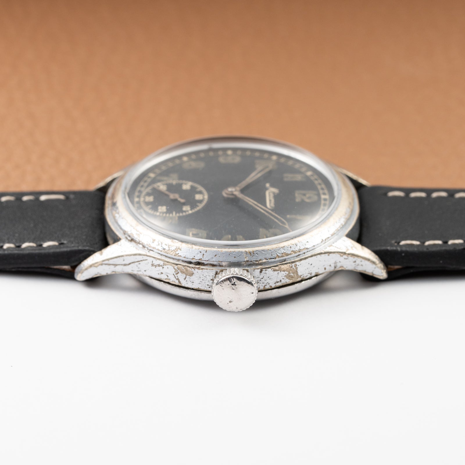 Minerva D.H. “Dienstuhr Heer” Military Army Watch from WWII Issued circa 1944