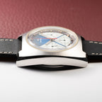 Mondia Chronograph Tropical Exotic Blue Vignette Dial Triple Register Valjoux 7736 Ref. 03-993-60