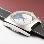Mondia Chronograph Tropical Exotic Blue Vignette Dial Triple Register Valjoux 7736 Ref. 03-993-60